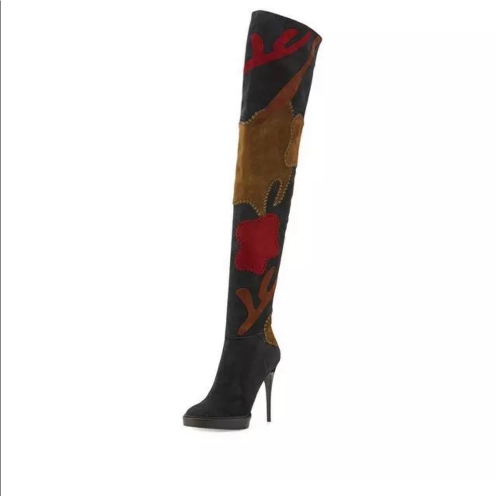 BURBERRY PRORSUM Allison Over-The-Knee Boots
